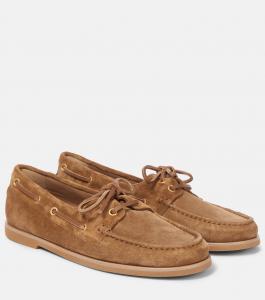 Балетки Amelia из кожи Gianvito Rossi, Camel + Camel