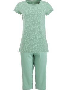 Erwin Müller Пижама из одного джерси нефритового цвета