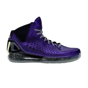 Кроссовки Adidas D Rose 3 J 'Nightmare Before Christmas', фиолетовый