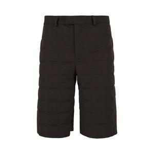 Шорты Bottega Veneta Quilted Puffer Shorts, Fondente
