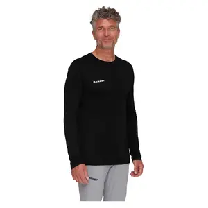 Лонгслив Mammut Tree Wool FL, черный