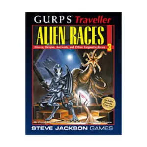 Alien Races #3 - Hivers, Droyne, Ancients and Other Enigmatic Races, Traveller (GURPS 1st-3rd Edition) (Steve Jackson Games), мягкая обложка