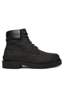 Туфли на шнуровке Tjm Lace Up Boot Leather EM0EM01629 Tommy Jeans, черный
