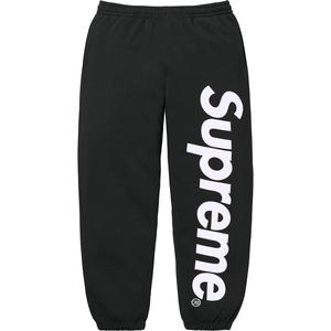 Сатиновая аппликация Спортивные штаны FW24 Supreme, Коричневый/Коричневый