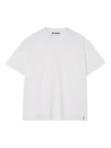 Хлопковая футболка Sunnei, белый