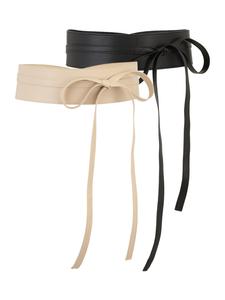 ABOUT YOU Ремень в бежевом и черном цвете