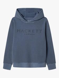 Детский худи с вафельной текстурой Hackett London, Chambray Blue