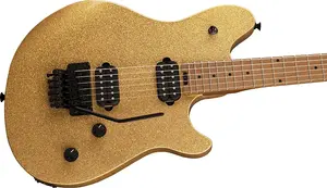 EVH Wolfgang WG Standard с накладкой из запеченного клена, цвет Gold Sparkle