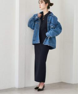 Вязаное платье-рубашка поло 2 Noble, цвет Navy