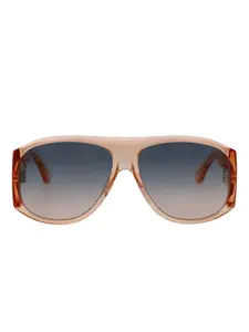 Солнцезащитные очки в круглой оправе Chloé, нейтральный