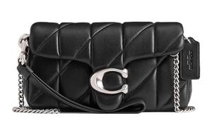 Сумка через плечо Tabby Nappa из кожи черная COACH