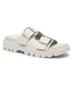 Кожаные тапочки Tommy Jeans, белый