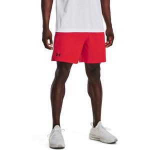 Шорты и другие 6-дюймовые шорты из искусственной ткани Under Armour, красный