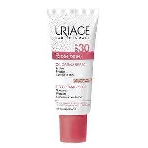 Uriage, Roseliane CC, Тонирующий крем SPF 30, 40 мл