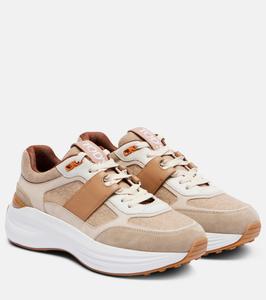 Кроссовки с кожаными вставками Tod's, Corda+