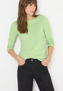 Топ Cecil IN UNIFARBE, Grün/Light Green