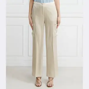 Брюки карго прямого кроя Marc Cain, бежевый