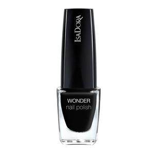Лак для ногтей wonder nail polish wonder nail polish Isadora, 039 black lacquer, объем 6 мл