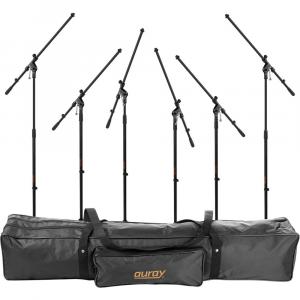 Микрофонная стойка Auray 6 Pack of Auray MS-5230F Tripod Mic Stands MS-5230F-MK2