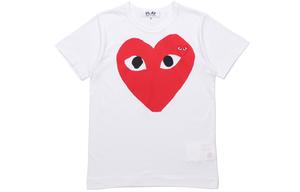 CDG Play Футболка с рукавом дроп-шоулд женская белая