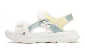 Детские сандалии GS белые/зеленые Xtep, зеленый