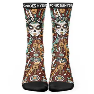 Носки Hydroponic Flagship Half long, коричневый