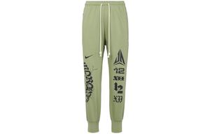 Трикотажные спортивные штаны мужские Oil Green Nike, зеленый