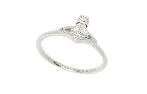 Кольца из переработанного серебра 925 пробы унисекс серебро Vivienne Westwood, серебряный