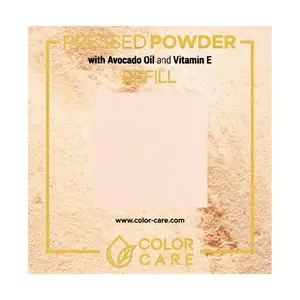 Веганский прессованный порошок - сменный блок - 03 Color Care Beige, 8 гр