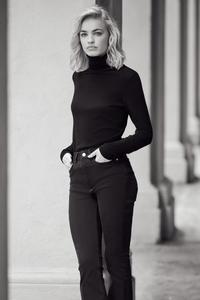 3 пары джемперов тонкой вязки с отворотом The Set, черный