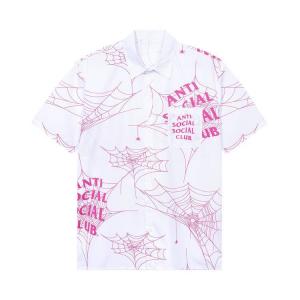 Топ Anti Social Social Club Crawling In The Dark Button up, White