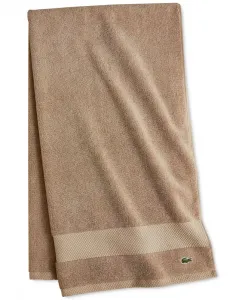 Антимикробная банное полотенце Heritage из хлопка Supima, 89 x 178 см Lacoste Home, песочный