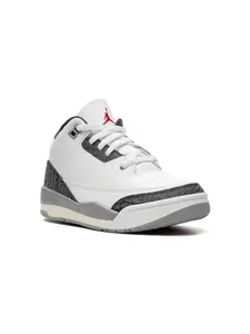 Кроссовки Air Jordan 3 Cement Jordan Kids, белый