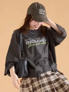 Выстиранная вышитая кепка Ehka Sopo, цвет Brown