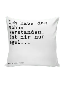 Подушка Mr. & Mrs. Panda, белый
