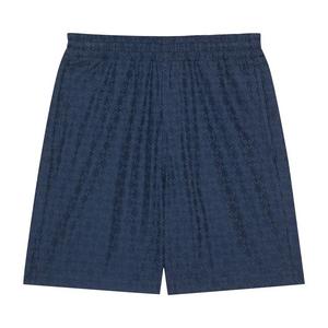 Шорты Givenchy Monogram Pattern Deck Shorts, Grey/Blue