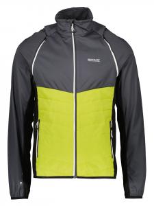 Regatta Универсальная куртка-трансформер "Steren" в антрацитово-неоново-зеленом цвете
