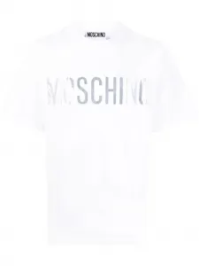 Футболка с логотипом Moschino, белый