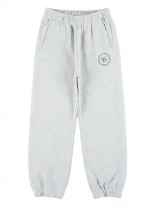 Спортивные брюки с логотипом Sporty & Rich Kids, серый