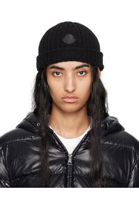 Шерстяной бини Moncler, черный