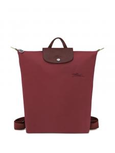 Longchamp рюкзак на молнии, красный