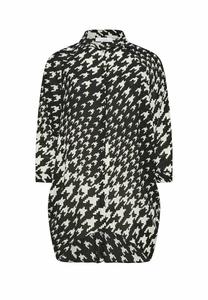 Туника DOGTOOTH LONGLINE Yours Clothing, черный