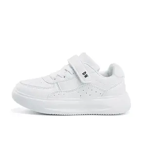 Низкие, амортизирующие, износостойкие детские кроссовки для скейтбординга D&W, белый