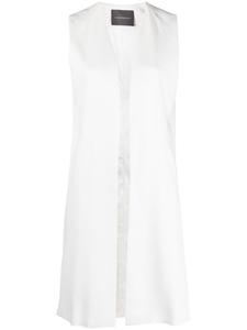 Lorena Antoniazzi пальто без рукавов, белый