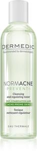 Normacne preventi успокаивающий очищающий тоник для жирной и комбинированной кожи Dermedic, 200 мл