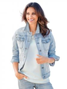 Джинсовая куртка из отбеленного денима Heine