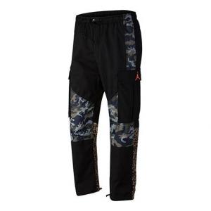 Брюки men's animal instinct black long pants/trousers Air Jordan, черный