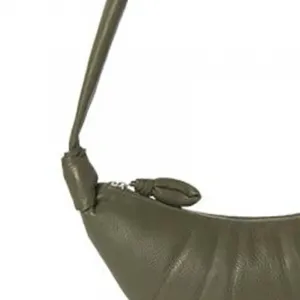 Кожаная сумка Croissant Cow, сумка Croissant, сумка через плечо, маленькая кроссбоди Lemaire, basic set (bag+dust bag)