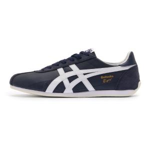 Onitsuka Tiger Низкие повседневные кроссовки Runspark, устойчивые к истиранию, темно-синие, унисекс