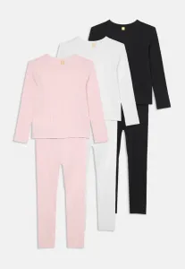 3 пижамы в упаковке Friboo, Black/White/Pink